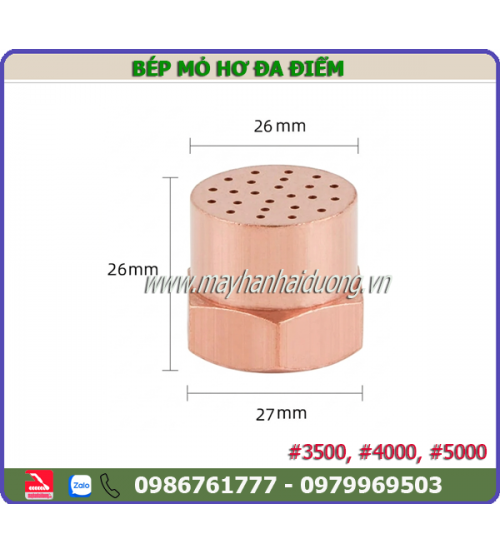 Bép mỏ hoả công đa điểm